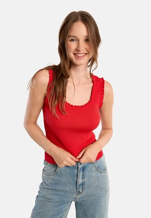 CANOTTA - Top - rosso