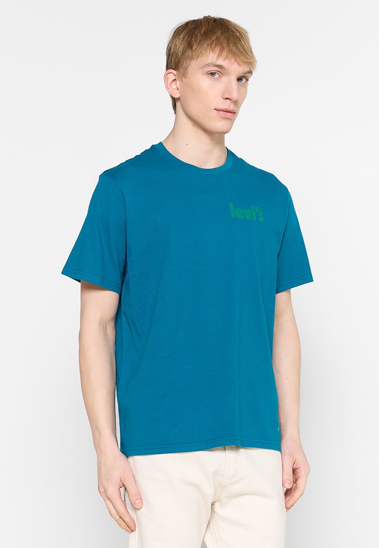 Levi’s® T-shirt print blauw Levi’s® T-shirt print blauw