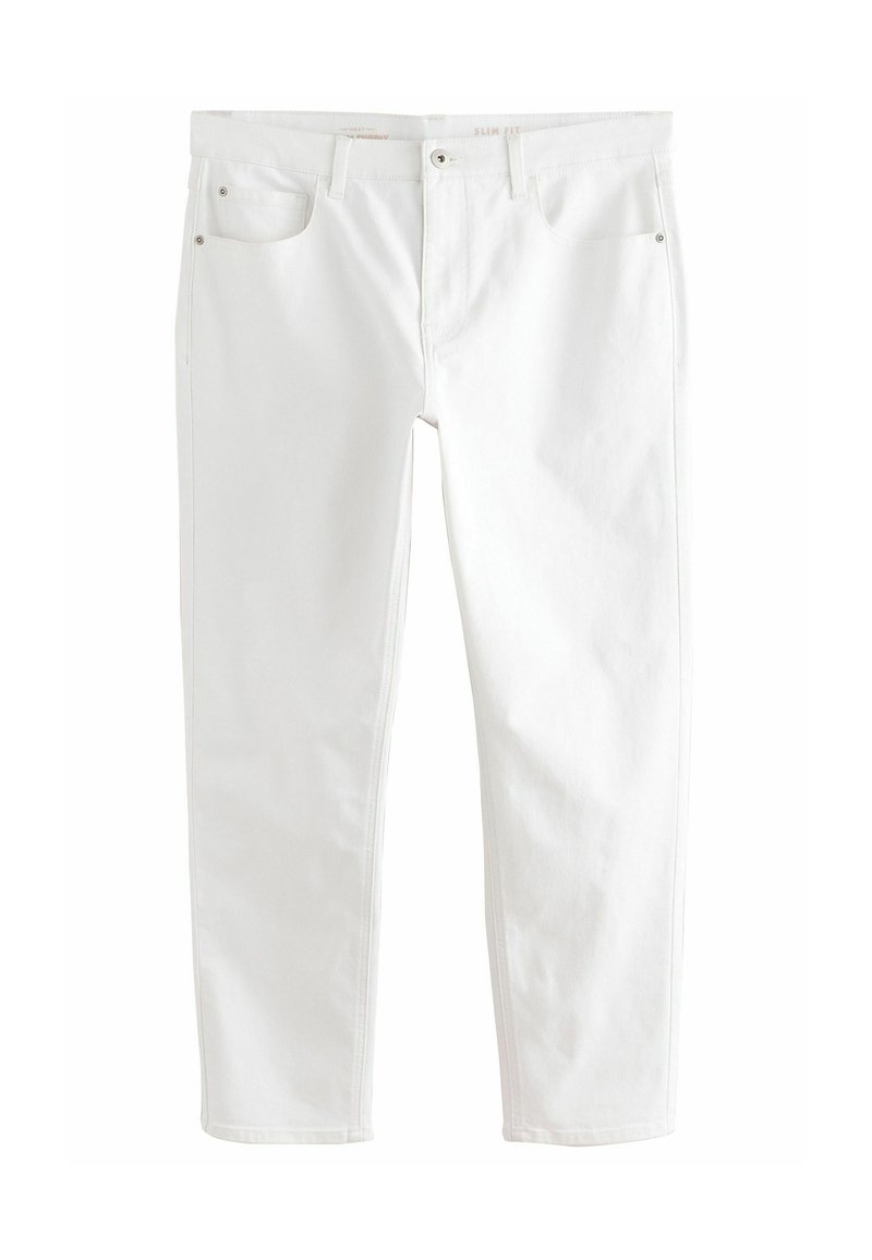 Next - ESSENTIAL STRETCH - Slim fit jeans - white, Vergroten