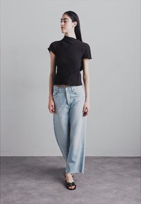 Agolde REN - Ravne kavbojke - blue denim