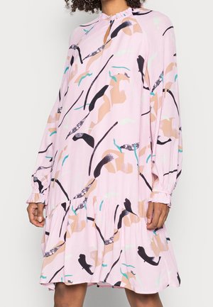Freizeitkleid - pink
