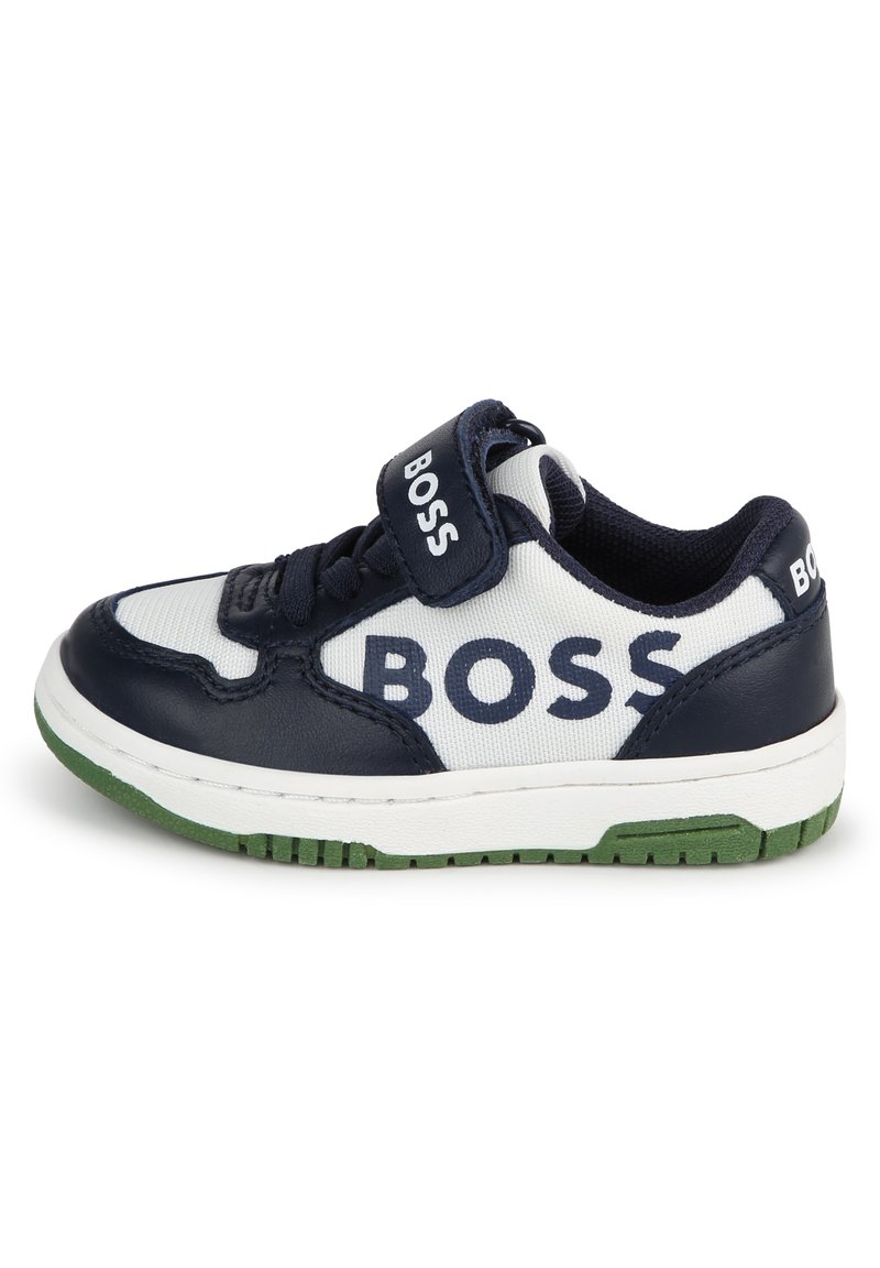 BOSS Kidswear Sneakers laag donkerblauw