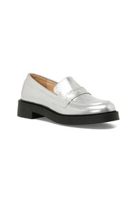 Nine West LOAFER LUNLER2 - Jalga libistatavad jalanõud - silver
