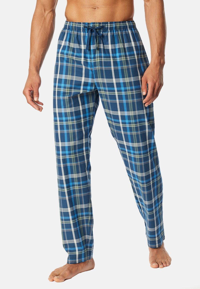 Schiesser Pyjamahousut/-shortsit - indigo