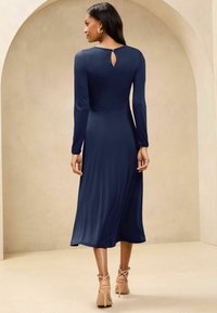 Lipsy AND MIDI WITH DETAIL - Rochie tip creion - navy