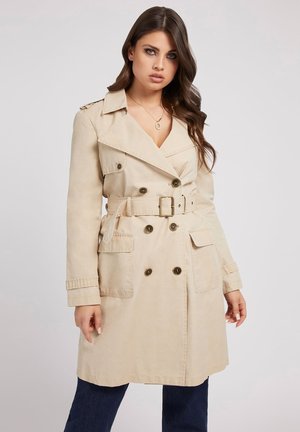 MIT GÜRTEL - Trenkot - beige