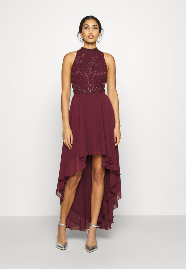 AVERY DRESS - Galajurk - burgundy