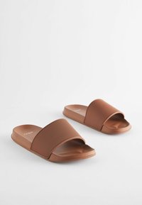 Next TEXTURED REGULAR FIT - Baseina iešļūcenes - clay