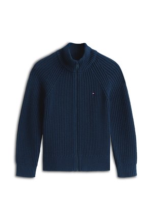 FULL ZIP - Kardigán - dark night navy