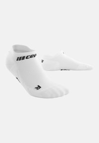 CEP COMPRESSION NO SHOW - Trainer socks - white