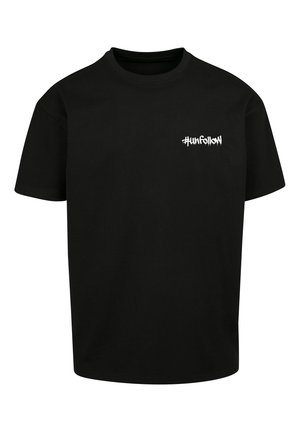 Print T-shirt - black