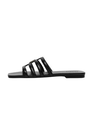 BADURA, BADURA FLIP-FLOPS WOMEN'S BLACK JEAN-113775 - Mules - black