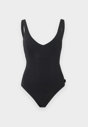MICHAEL Michael Kors, V NECK - Ujumistrikoo - black