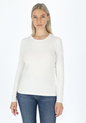 CAROLINA - Long sleeved top - white