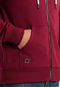 Ombre SSBZ-0118 - Mikina na zip - burgundy