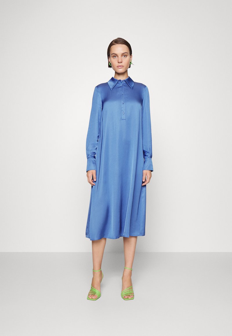 Zign Vestido comprido - dark blue