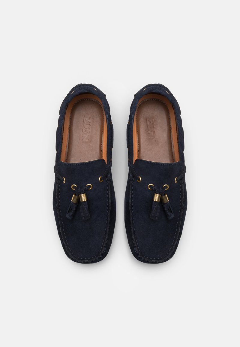 Herren Slipper | Zign LEATHER Mokassin dark blue/dunkelblau - DC81520 Herren Slipper | Zign LEATHER Mokassin dark blue/dunkelblau - DC81520