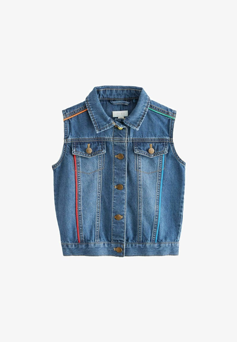 Little Bird WASHED RAINBOW EMBROIDERED - REGULAR FIT - Veste - blue