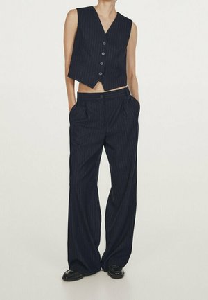 Broek - blue-black denim
