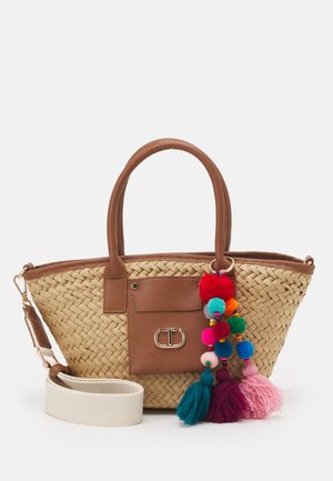 PICCOLA CON TASCA - Handbag - cuban sand