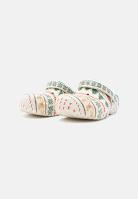 Crocs CLASSIC LINED FAIR ISLE UNISEX - Tohvelit - bone