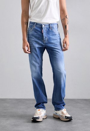 Straight leg jeans - navy blue