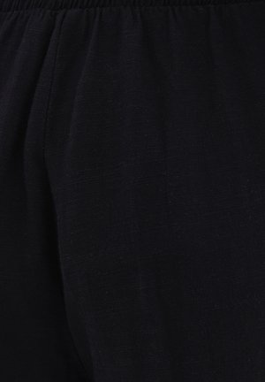 OXXO, OXXO WIDE LEG PANTS WITH ELASTIC WAIST - Pantalones - black