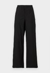 HASHINA - Tracksuit bottoms - black