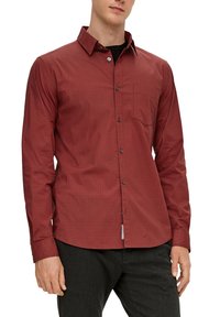 s.Oliver STRETCH - Camicia - rot