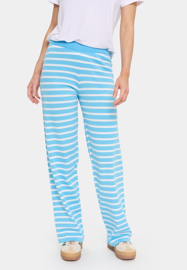 MILA STRIPED - Stoffhose