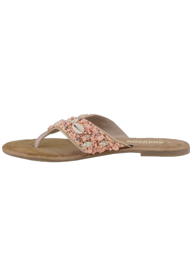 Damen Riemchensandalen | Dockers by Gerli Zehentrenner orange - IV67938 Damen Riemchensandalen | Dockers by Gerli Zehentrenner orange - IV67938