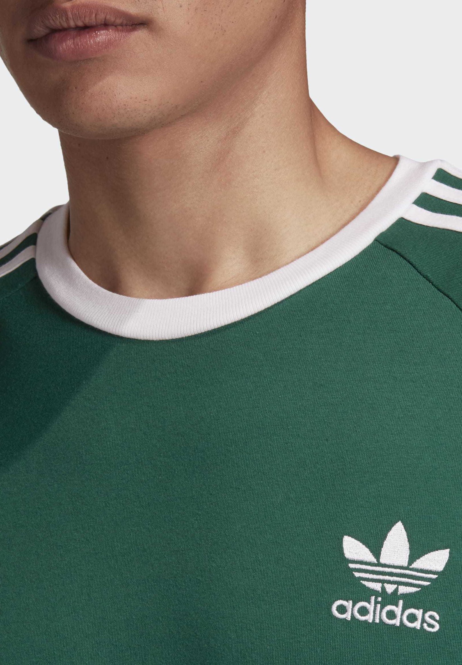 3 STRIPES T SHIRT T shirts med print green 3 STRIPES T SHIRT T shirts med print green