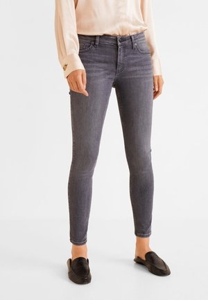 Jeans Skinny - grey denim