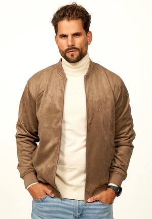 ÜBERGANGS - Bomber Jacket - braun