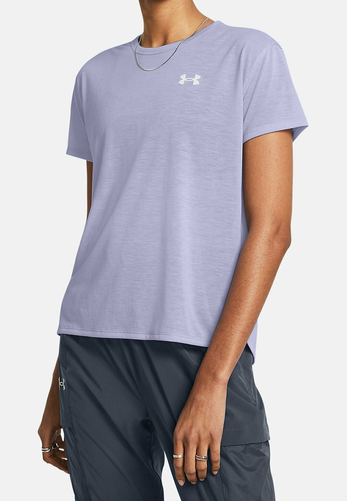 Under Armour Sports T-shirt purple (Pre-owned)