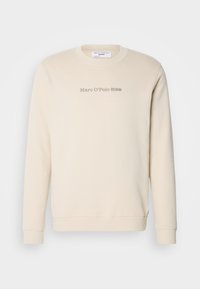 CREW NECK LOGO - Sweatshirt - chalky sand