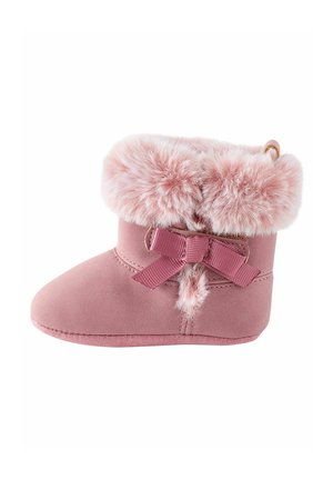 PULL-ON- REGULAR FIT - Lær-at-gå-sko - pink