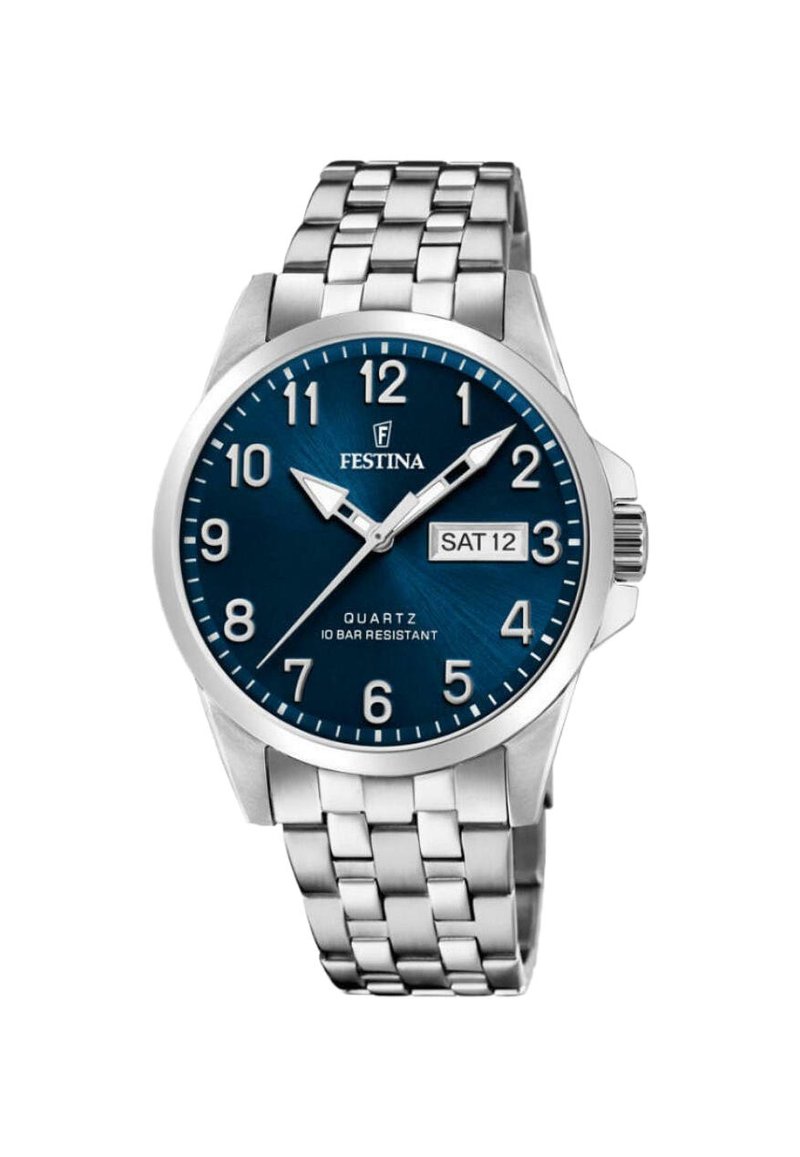 Herren Analoguhren | Festina Uhr blau/silberfarben - JB65879 Herren Analoguhren | Festina Uhr blau/silberfarben - JB65879