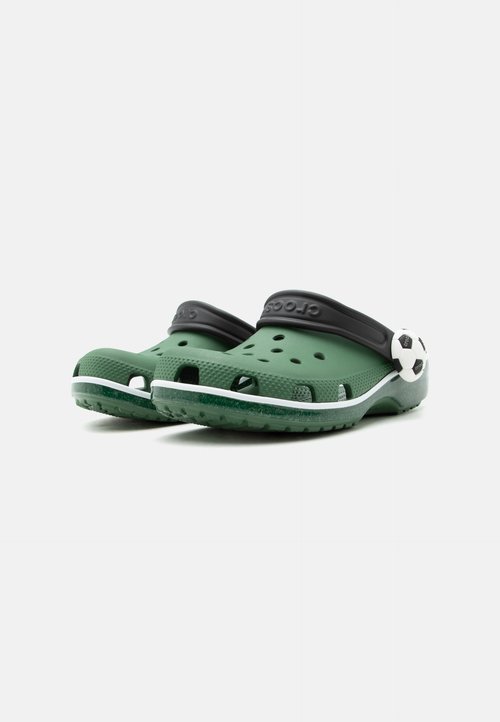 Crocs Zuecos de niños Classic Soccer Turf Clog K Verde — foto 2