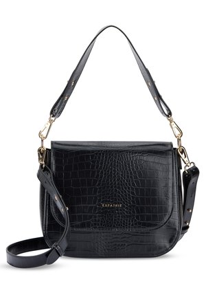 Expatrié LOUISE LARGE - Geantă crossbody - schwarz kroko