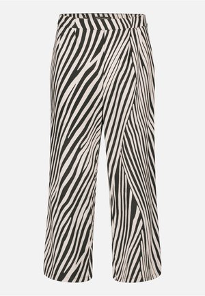 Betty Barclay, BETTY BARCLAY MIT BUNDFALTEN CULOTTE - Pantalon classique - schwarz beige