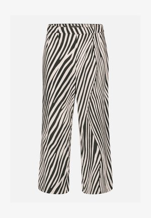 Betty Barclay, BETTY BARCLAY MIT BUNDFALTEN CULOTTE - Pantalon classique - schwarz beige