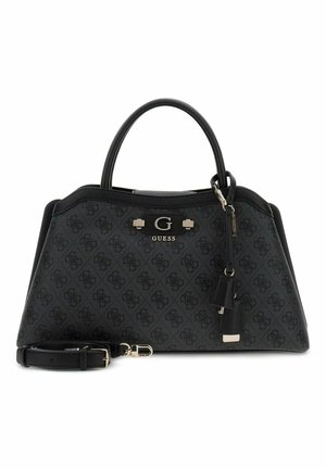 Guess, LINDSEY GIRLFRIEND SATCHEL - Sac à main - coal logo