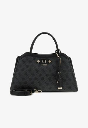 Guess, LINDSEY GIRLFRIEND SATCHEL - Sac à main - coal logo