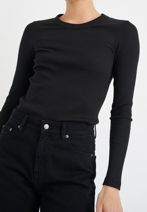 Langarmshirt - black