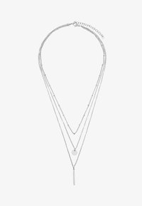 Unausgewählt, silberfarben poliert