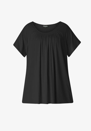 BASE LEVEL CURVY, YOKIA - T-Shirt basic - black