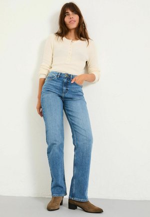 COMFORT STRETCH  - Straight leg jeans - blue denim