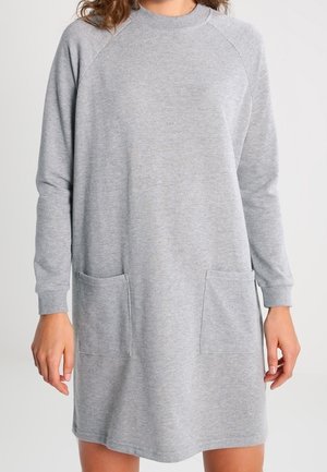 Hverdagskjole - mottled light grey