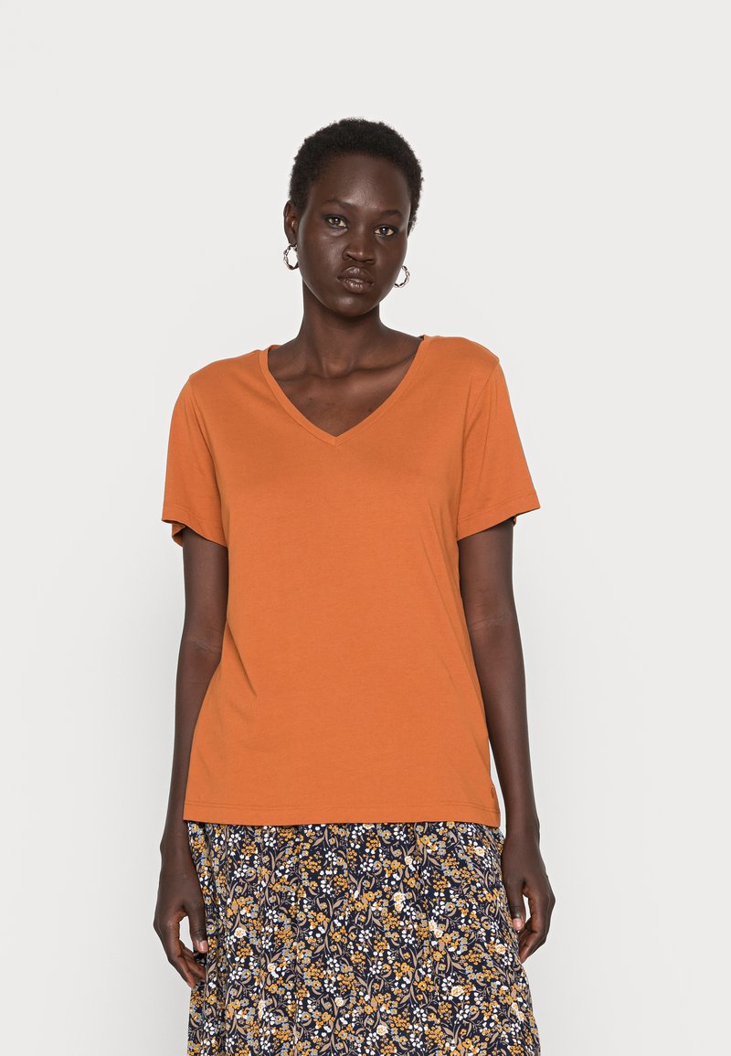 Cream NAIA - T-shirt básica - leather brown